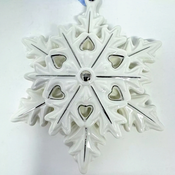 Pandora, 2015, Limited Edition, Porcelain Snowflake, NIB ❄️❄️❄️ - Picture 12 of 15